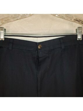 Nautica Navy Flat Front Dress Pants Size 36Wx30L